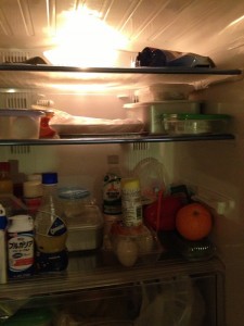ホストさんの家の冷蔵庫